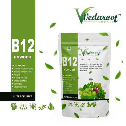 VEDAROOT HERBALS B12 Powder BUY1 GET1 FREE
